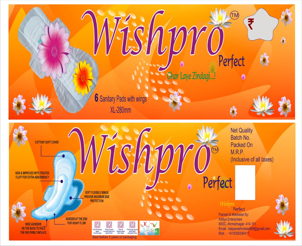 Wishpro Sanitary Pads
