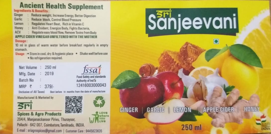 Sri Sanjeevani Fruit Drink