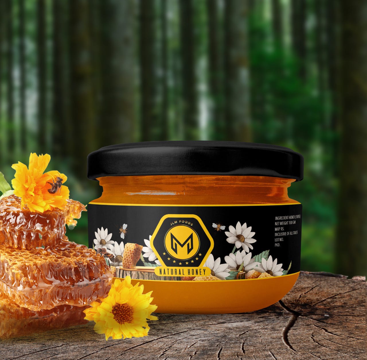 JLM Foods Natural Honey